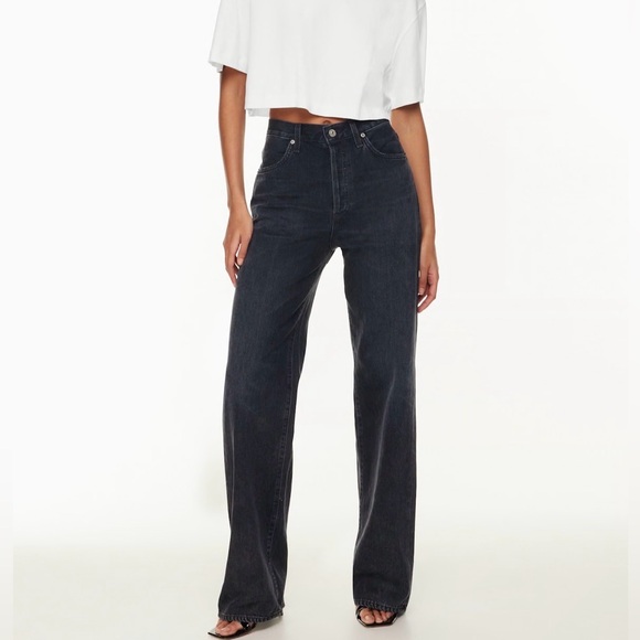 $350 Citizens of Humanity Annina Jean
High-rise wide-leg jeans 30 & 33 & 34 New - Picture 2 of 6